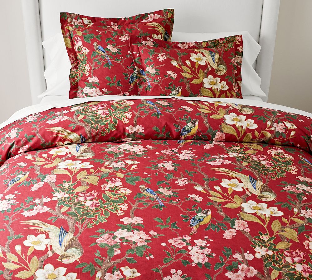 Pottery Barn Nola Songbird Duvet Cover