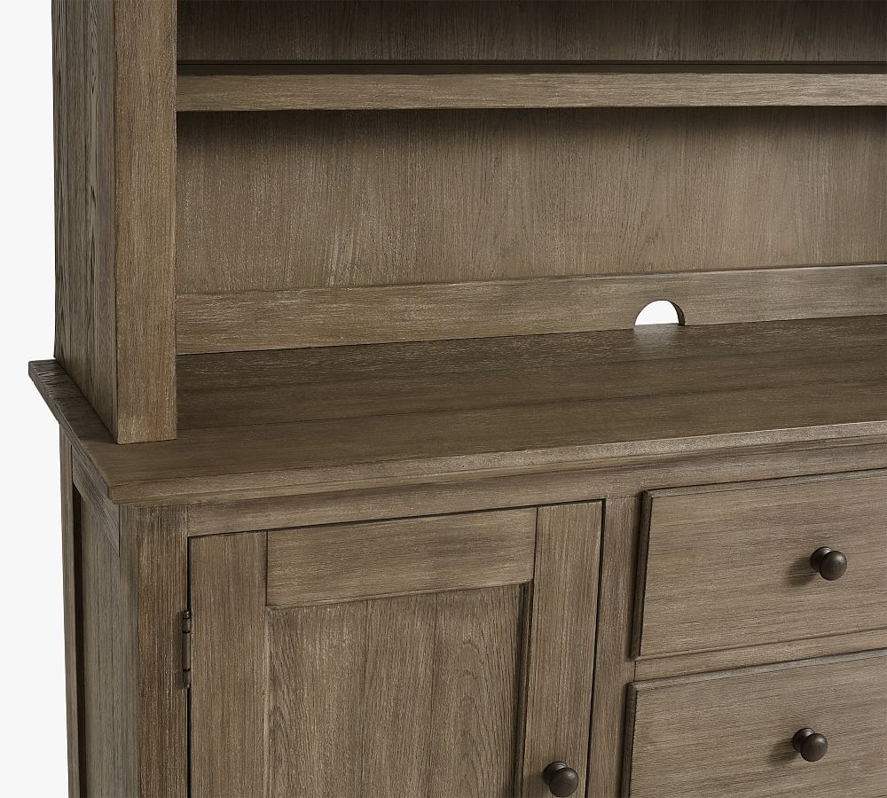 Pottery Barn Benchwright Buffet & Hutch (66")
