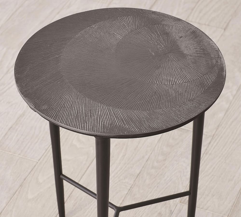 Pottery Barn Sadie Round Accent Table (16")