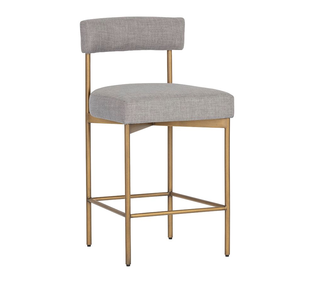 Pottery Barn Ember Upholstered Counter Stool