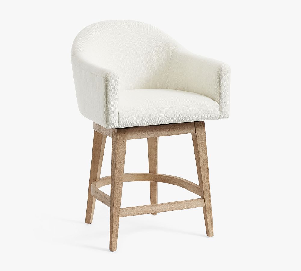 Pottery Barn Gideon Upholstered Stool