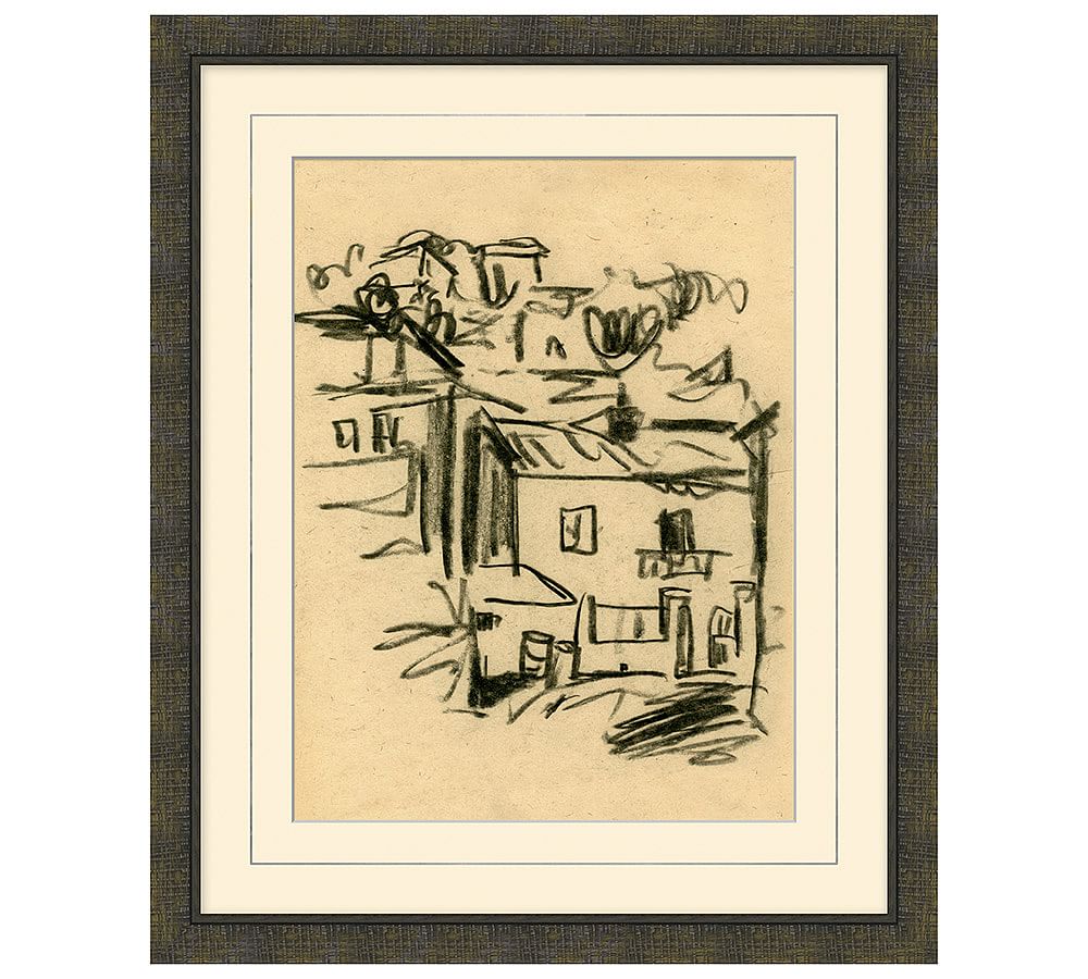 Pottery Barn Livingroom Art Gallery in a Box