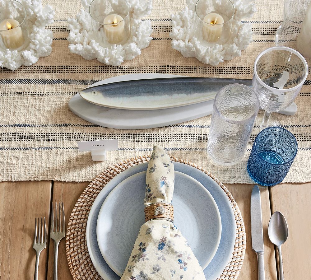 Pottery Barn Larkin Outdoor Melamine Salad Plates