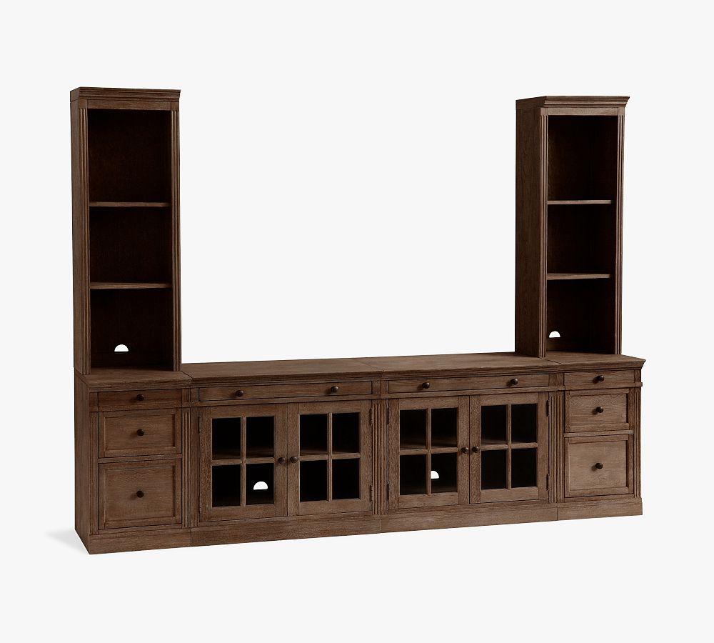 Pottery Barn Livingston 6-Piece Bookcase Suite (105")