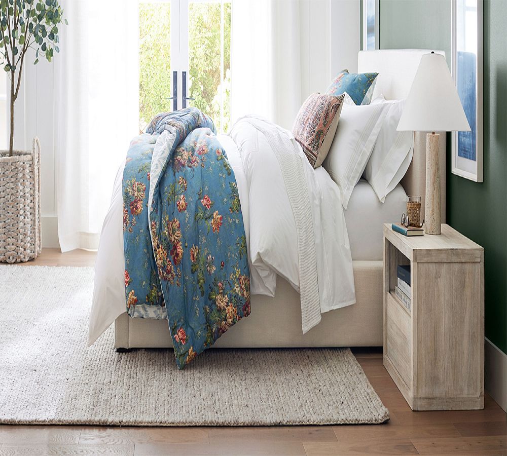 Pottery Barn Grand Organic Percale Duvet Cover