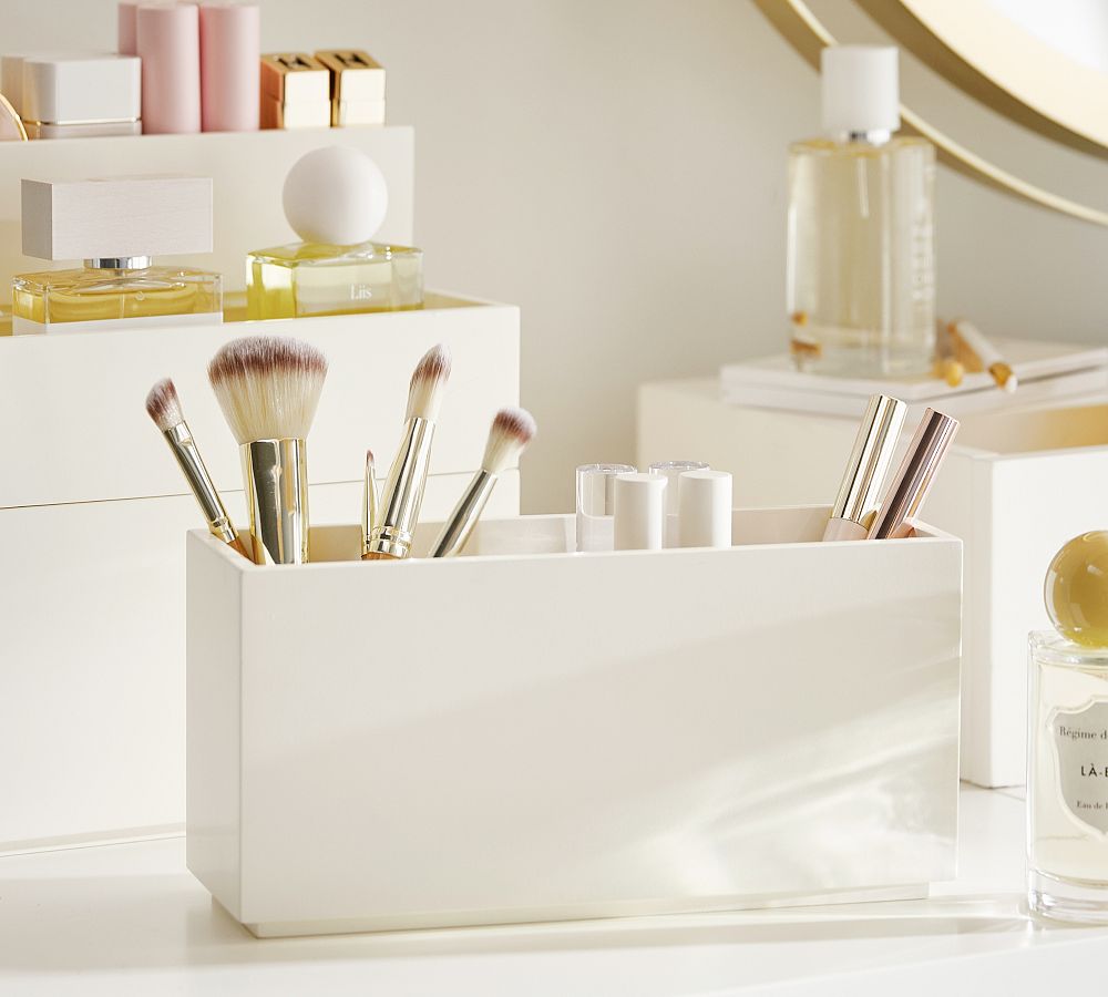 Pottery Barn Stella Stackable Modular Beauty Organizer