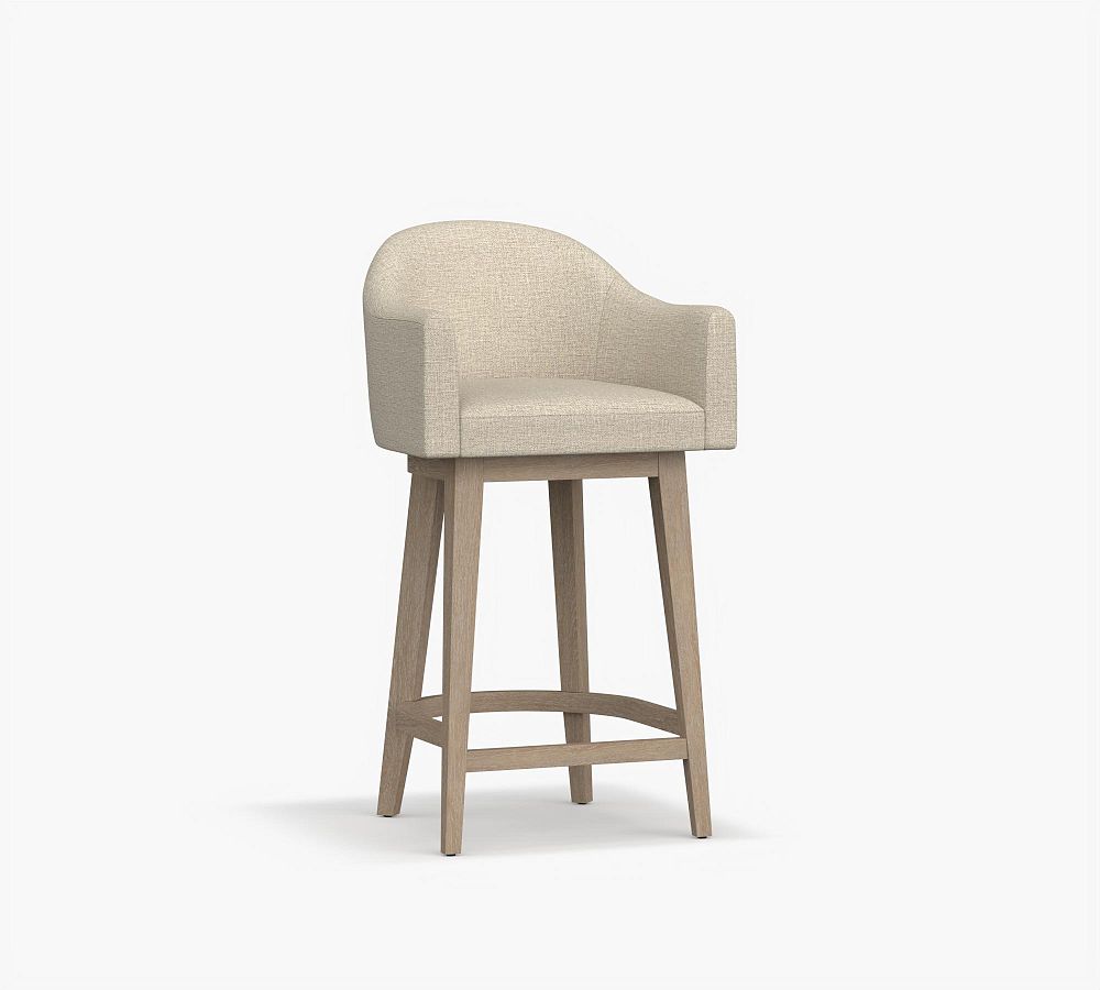 Pottery Barn Gideon Upholstered Stool