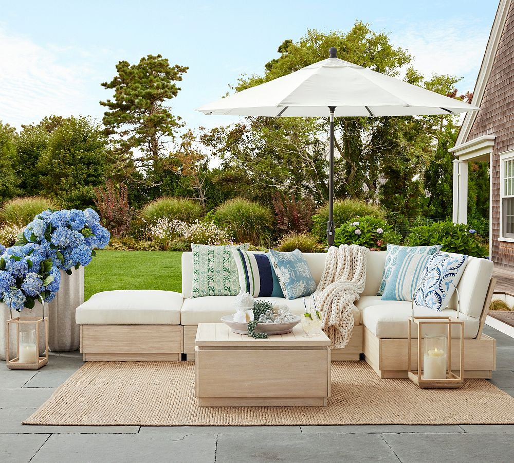 Pottery Barn Indio Eucalyptus Modern Platform Modular Set
