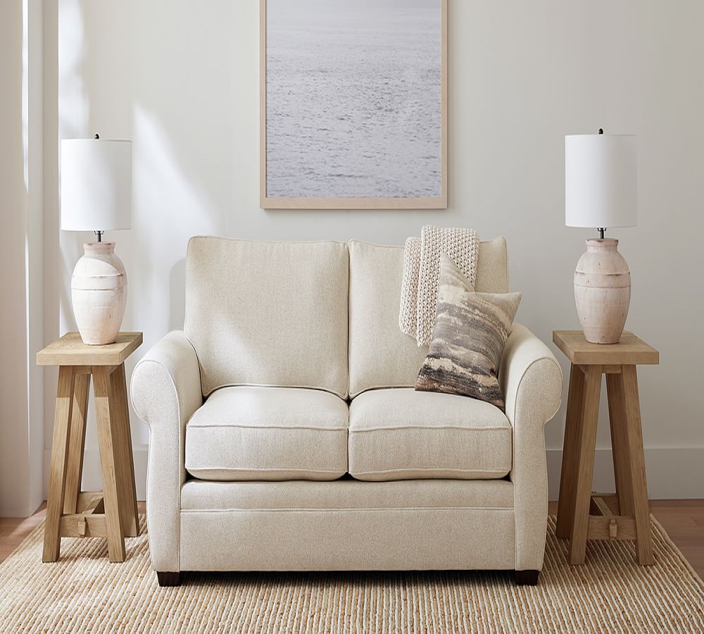 Pottery Barn Pearce Roll Arm Sofa (72"&ndash;98")