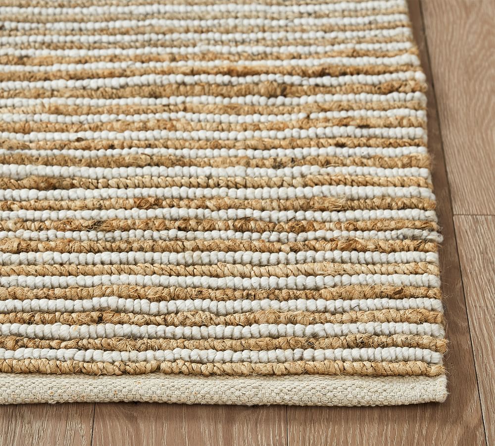 Pottery Barn Rafferty Striped Handwoven Rug