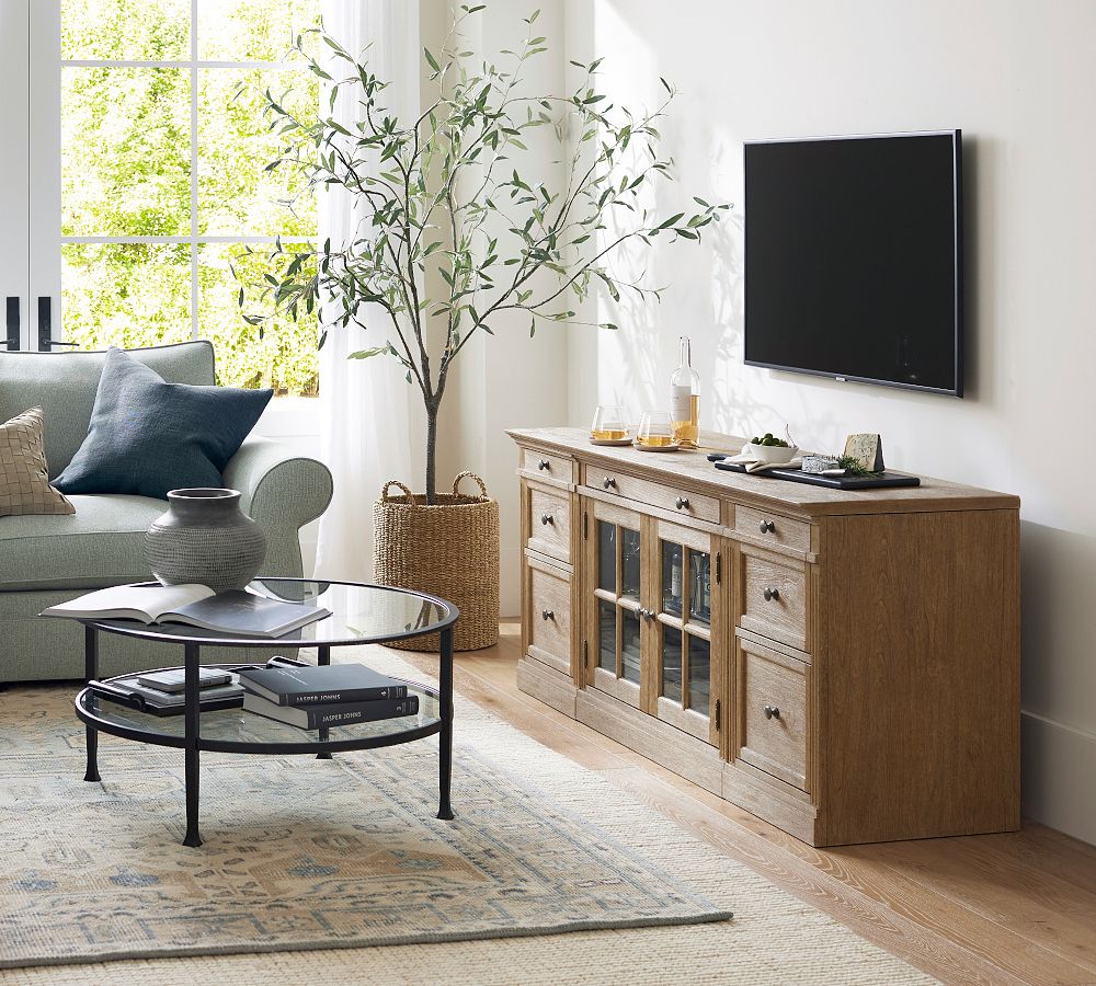 Pottery Barn Livingston Media Console (70")