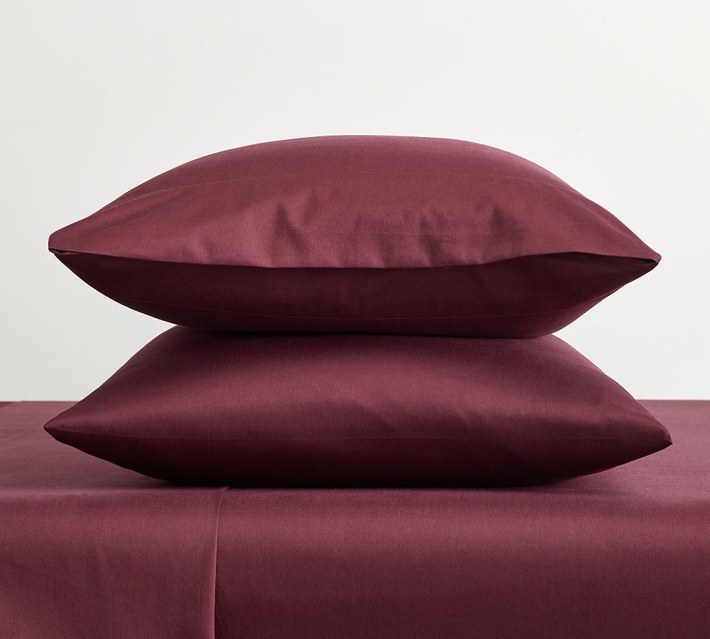 Pottery Barn Dream Brushed Organic Cotton Pillowcases - Set of 2