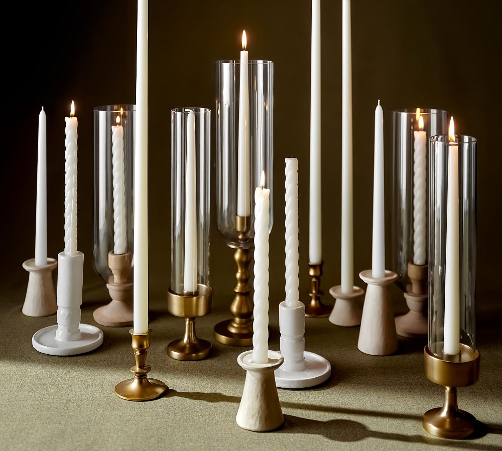 Pottery Barn Taper Candles - Set of 6