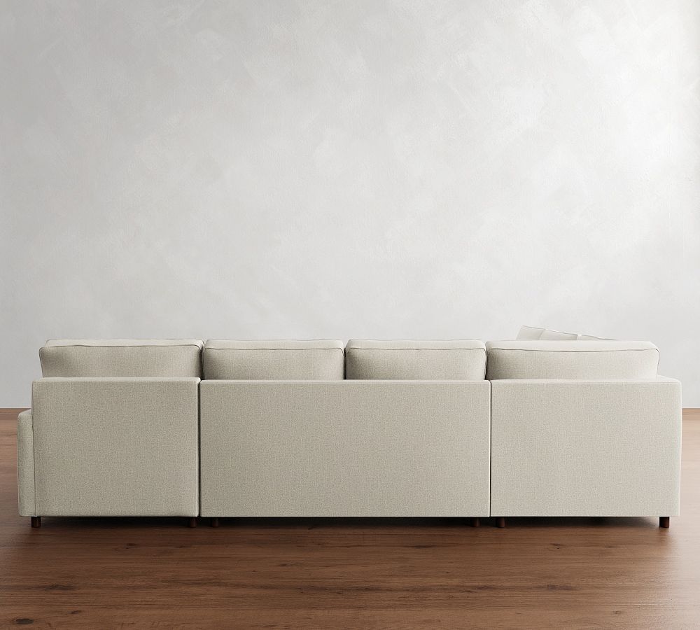 Pottery Barn PB Comfort Square Arm L-Shaped Chaise Sectional (135")