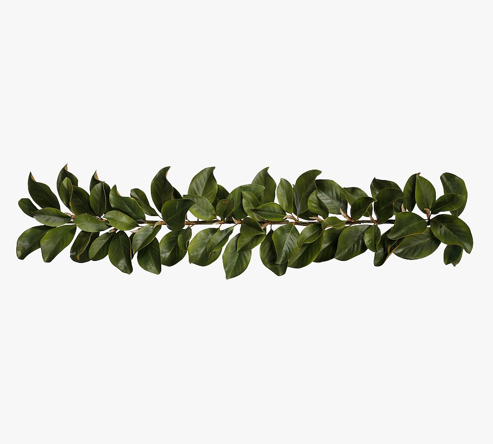 Pottery Barn Faux Magnolia Garland