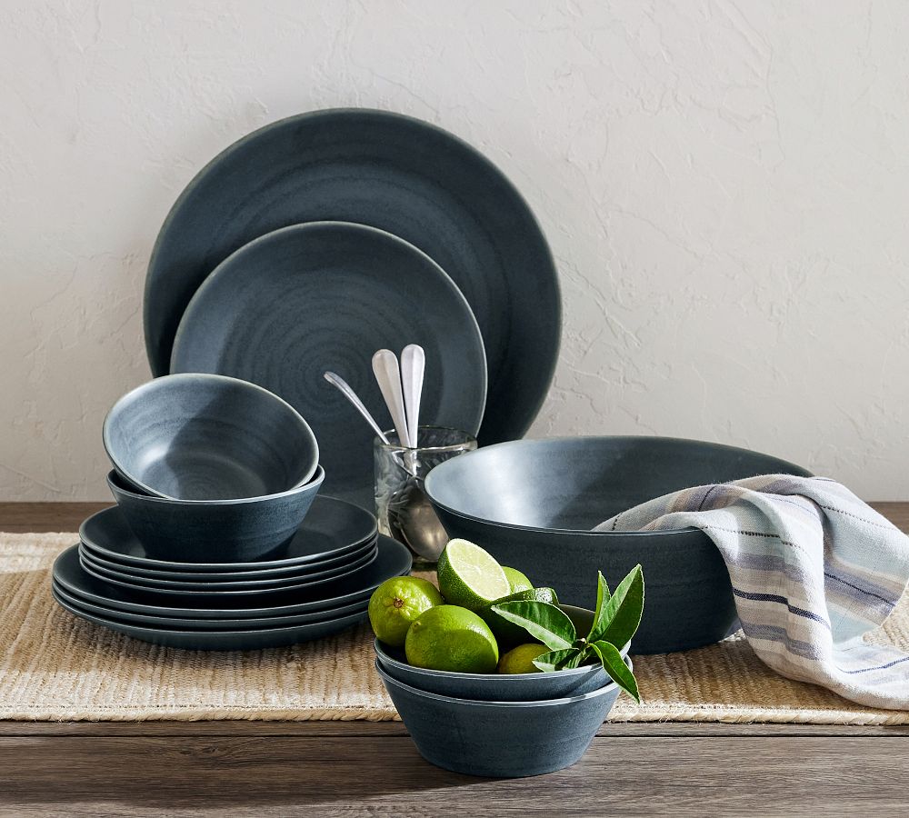 Pottery Barn Larkin Outdoor Melamine Cereal Bowls