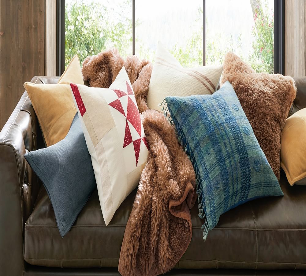 Pottery Barn Dream Faux Fur Throw Blanket