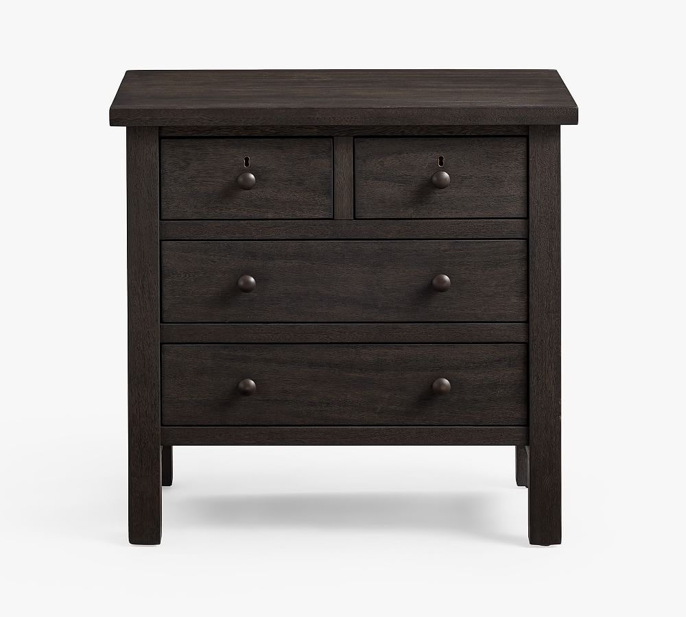 Pottery Barn Farmhouse 4-Drawer Nightstand (28.5")
