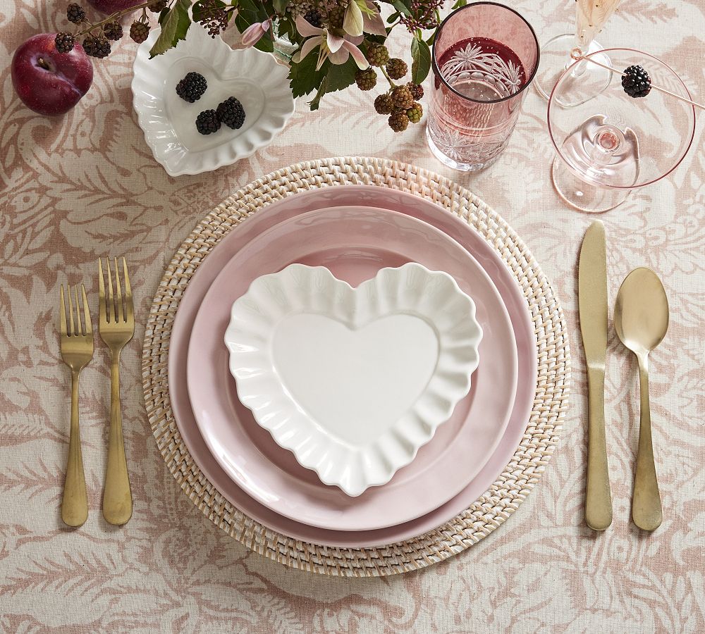 Pottery Barn Cambria Handcrafted Stoneware Dinner Plates