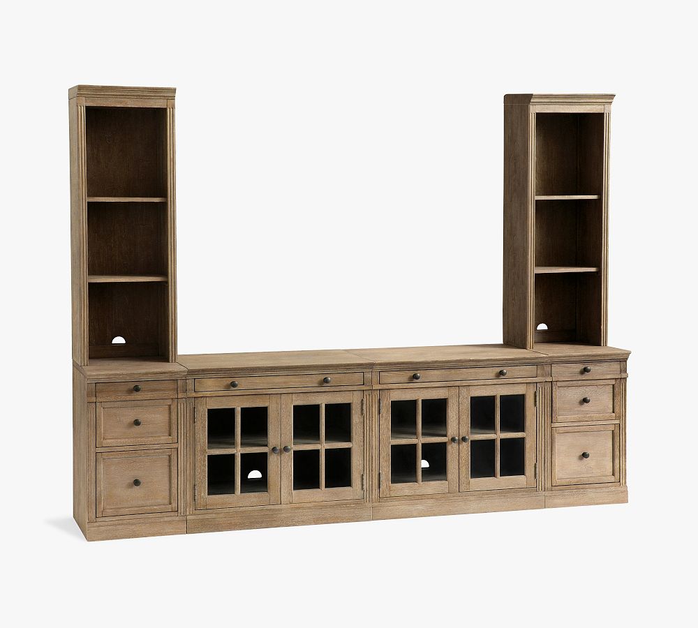 Pottery Barn Livingston 6-Piece Bookcase Suite (105")