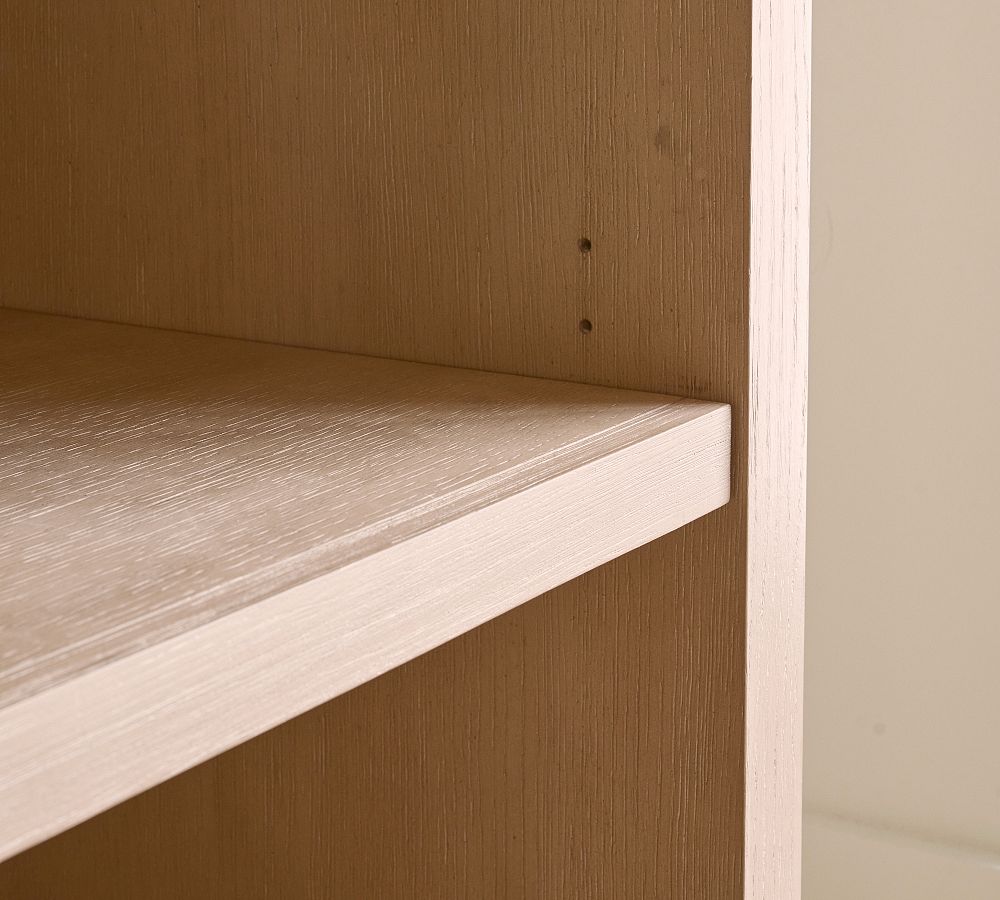 Pottery Barn Modern Farmhouse 136" Shelf with Open Cabinets