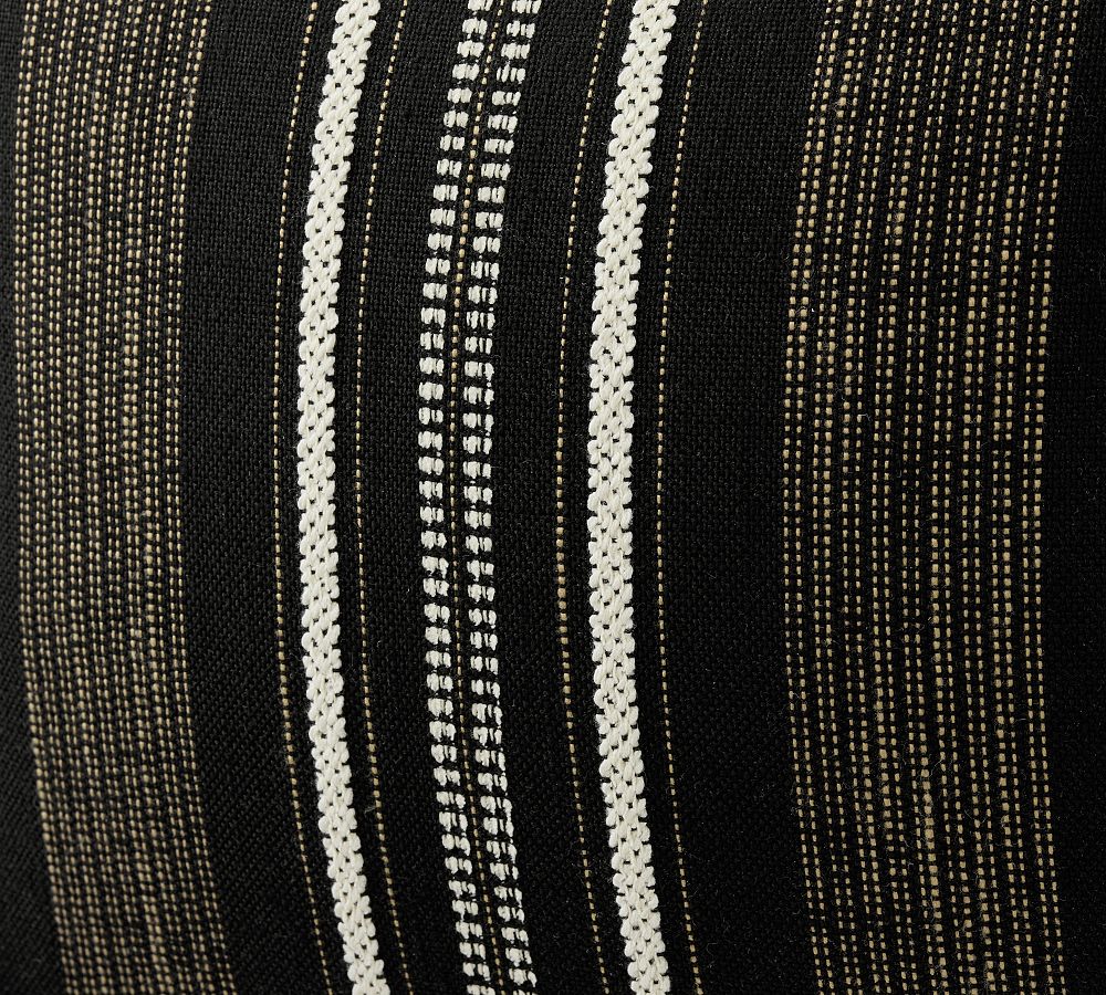 Pottery Barn Celine Striped Outdoor Performance Lumbar Pillow