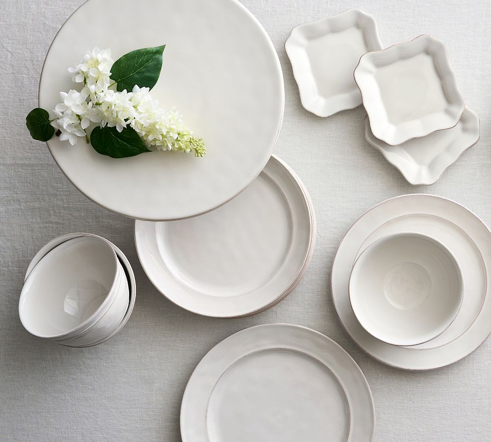 Pottery Barn Cambria Handcrafted Stoneware Dinner Plates