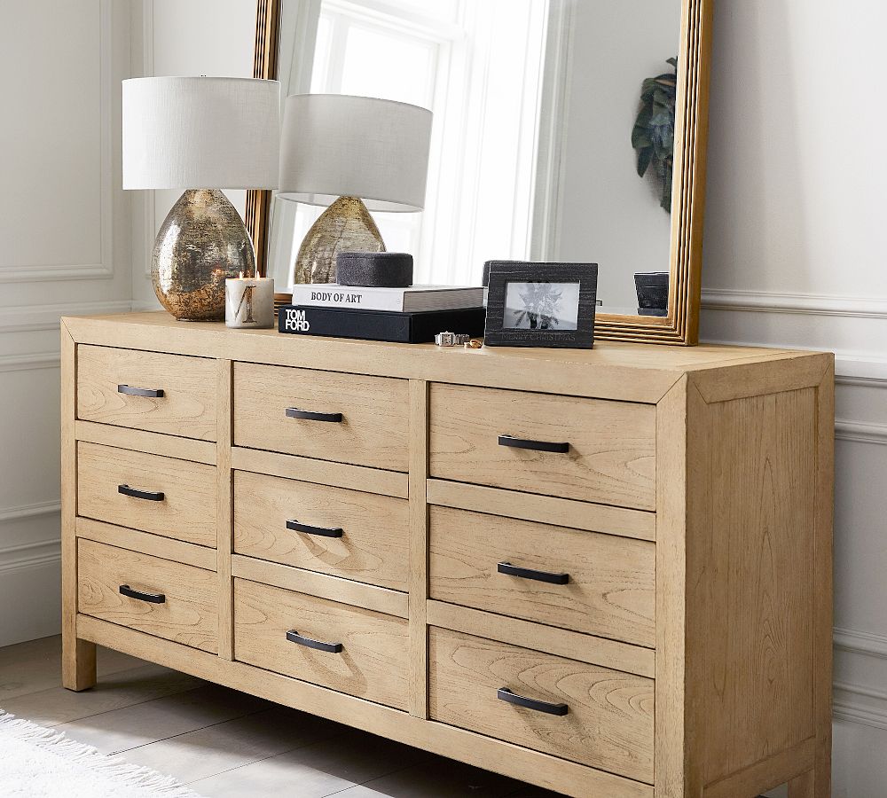 Pottery Barn Linwood 9-Drawer Dresser (64")
