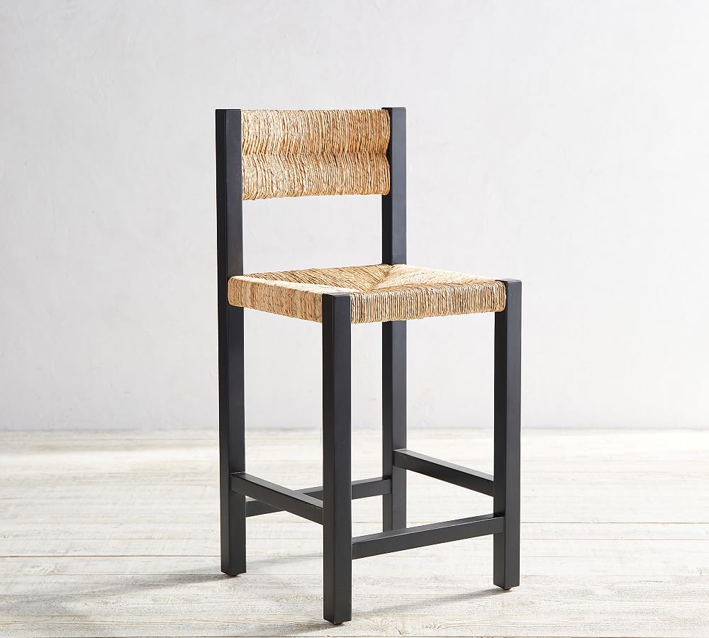 Pottery Barn Malibu Woven Stool