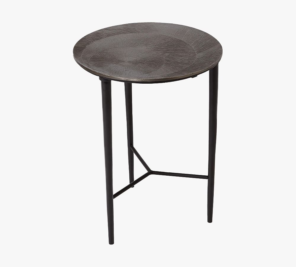 Pottery Barn Sadie Round Accent Table (16")