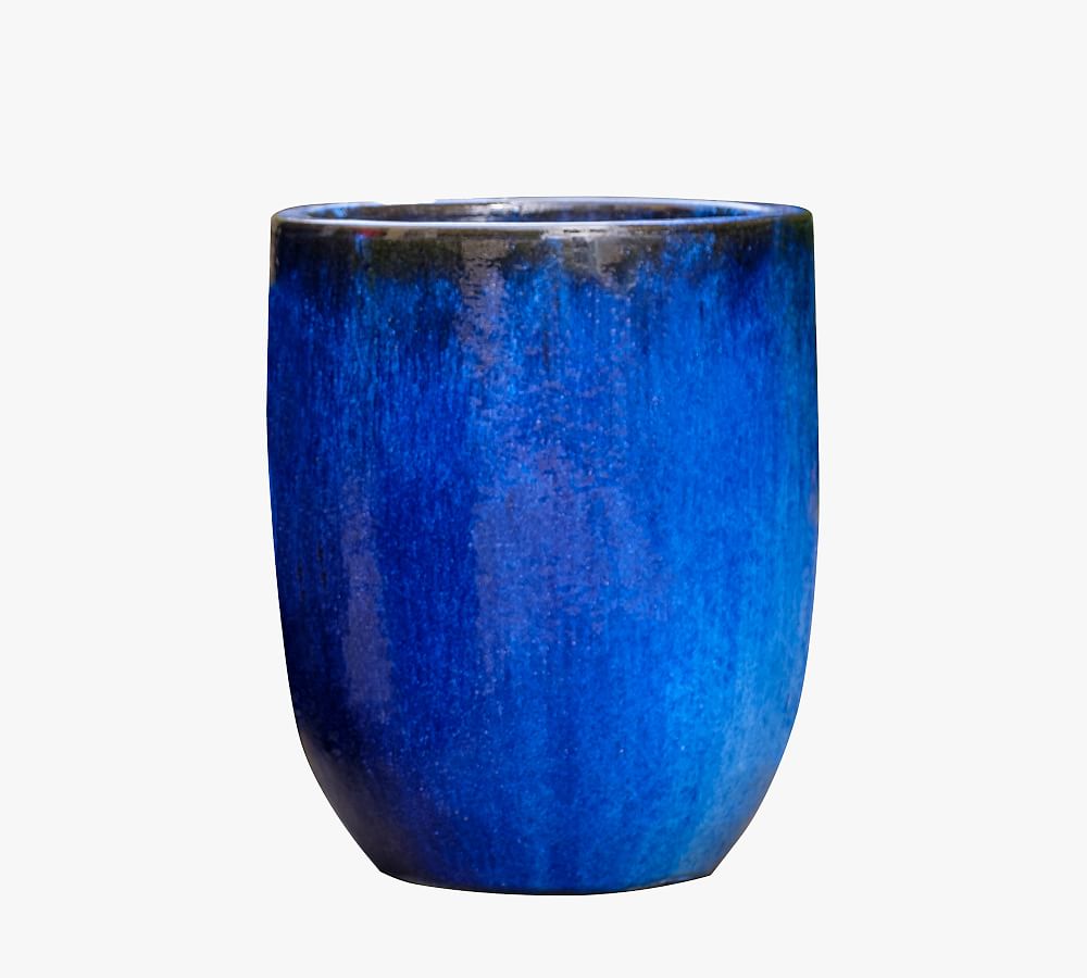 Pottery Barn Kira Glazed Terracotta Planter