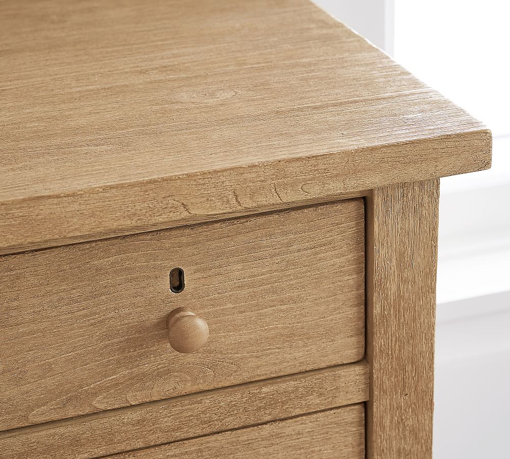 Pottery Barn Farmhouse 4-Drawer Nightstand (28.5")