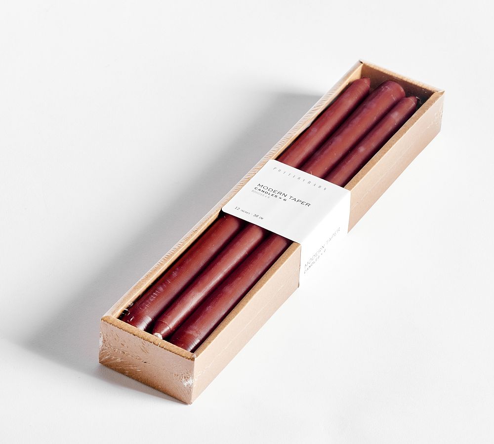 Pottery Barn Taper Candles - Set of 6
