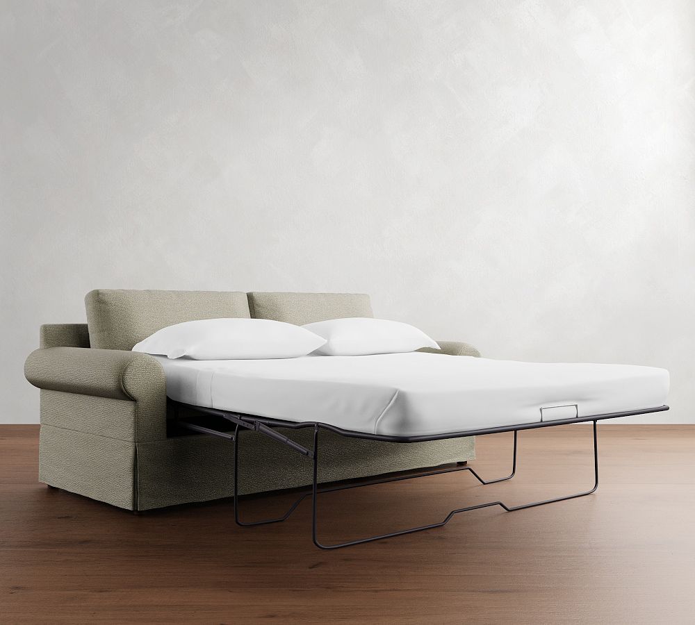 Pottery Barn Shasta Roll Arm Slipcovered Sleeper Sofa (85")