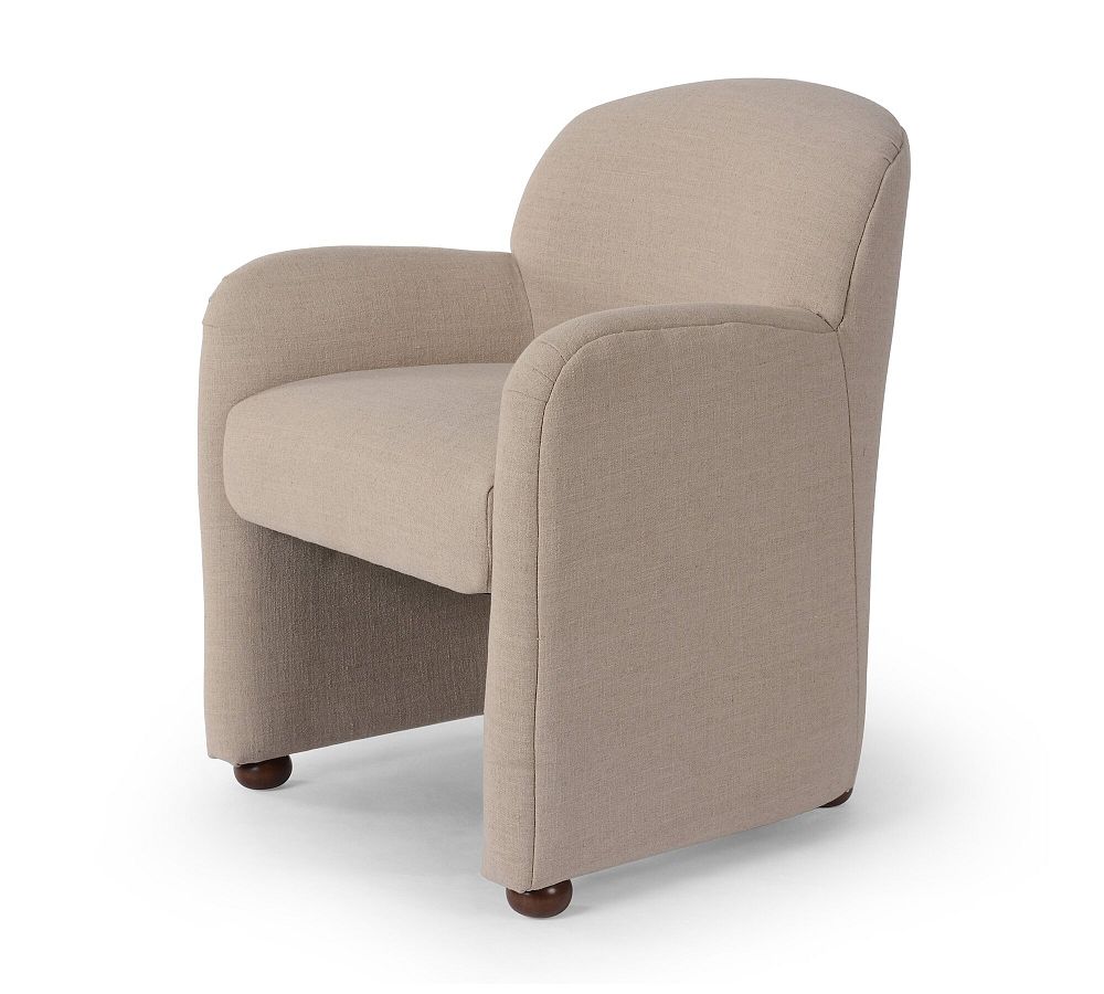 Pottery Barn Briar Upholstered Dining Armchair