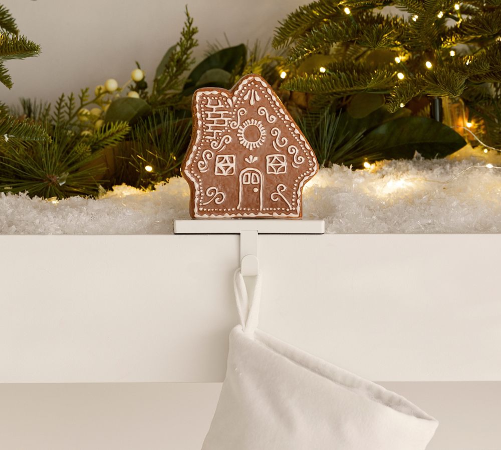 Pottery Barn Gingerbread Stocking Holder
