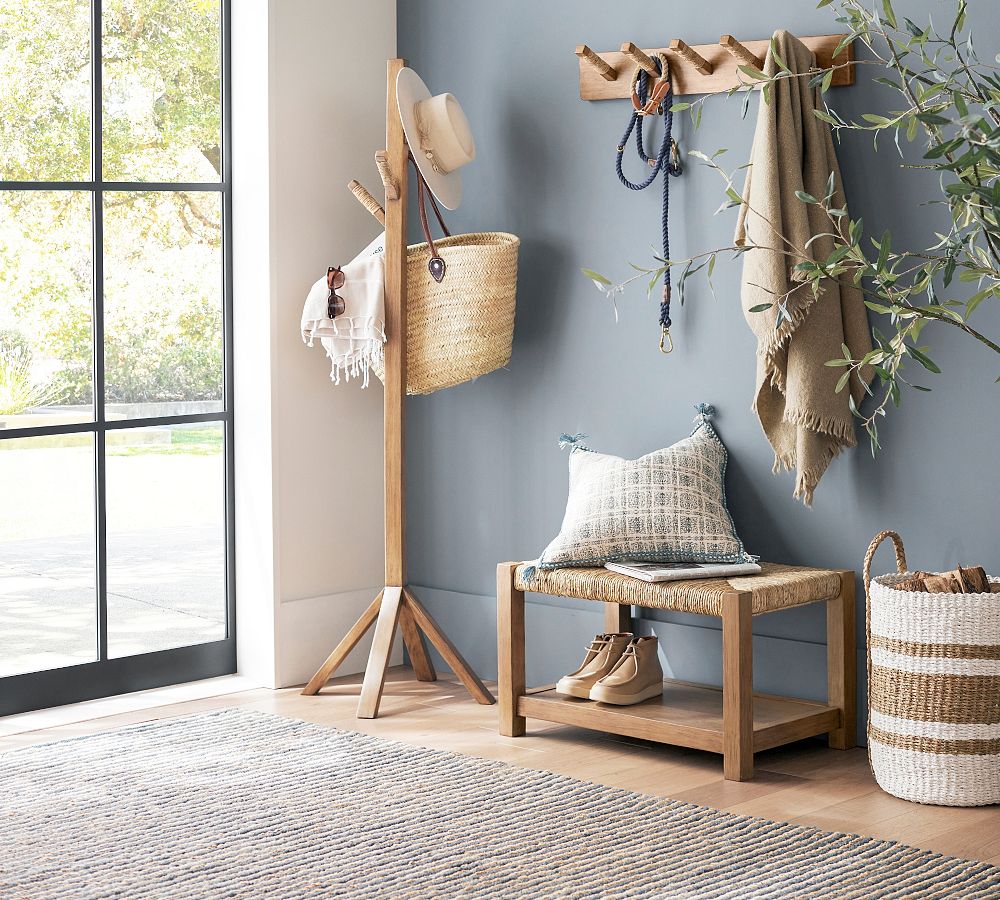 Pottery Barn Rafferty Striped Handwoven Rug
