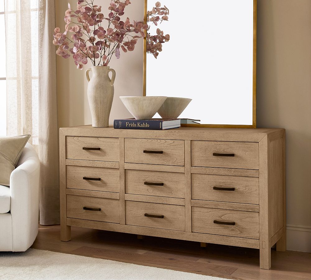 Pottery Barn Linwood 9-Drawer Dresser (64")