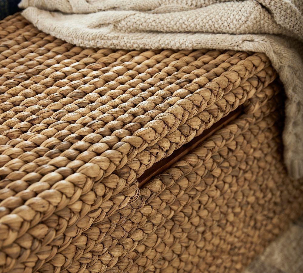 Pottery Barn Beachcomber Handwoven Trunk