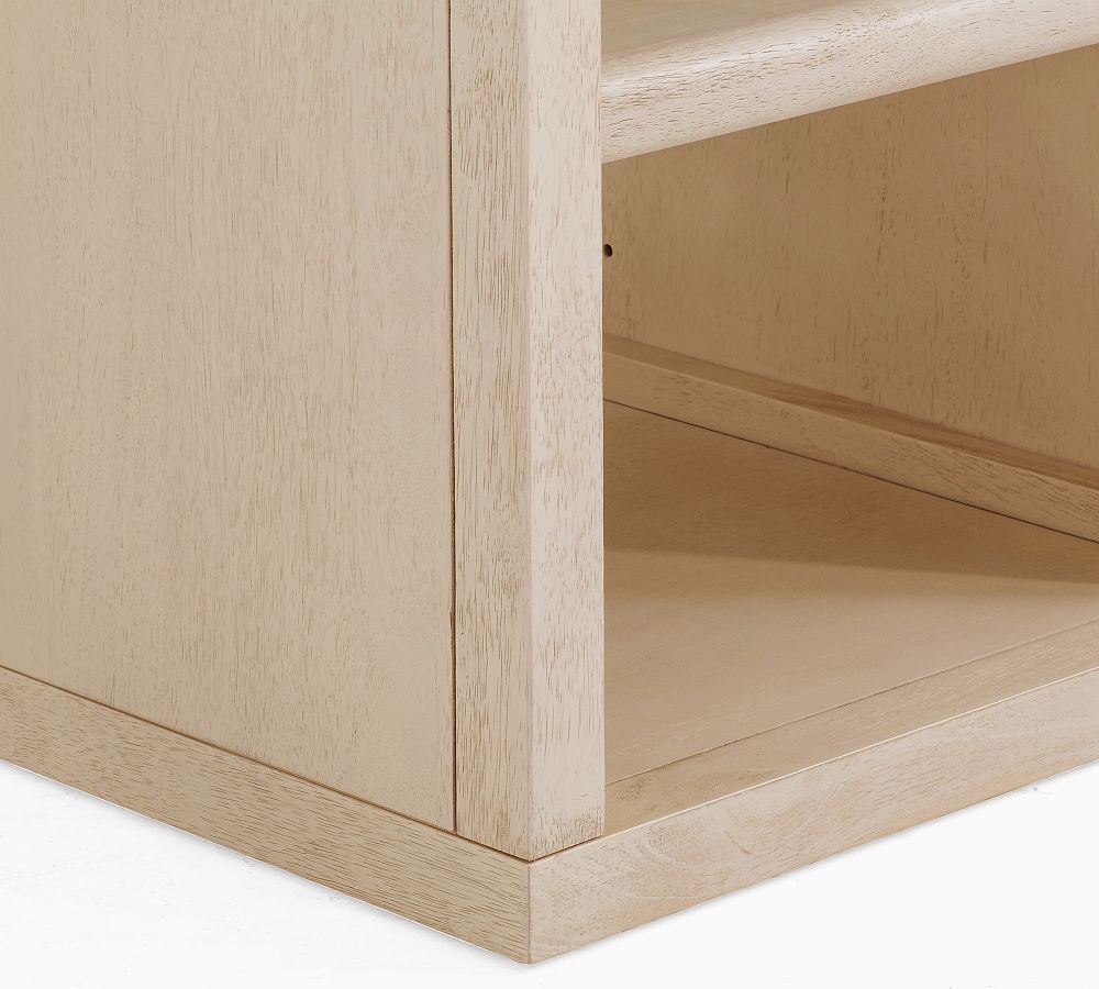Pottery Barn Cayman Shelf with Cabinet (54")