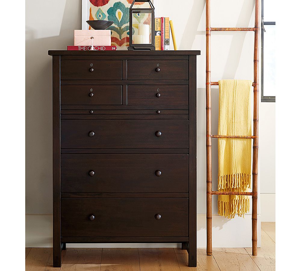 Pottery Barn Farmhouse 7-Drawer Tall Dresser (38.5")