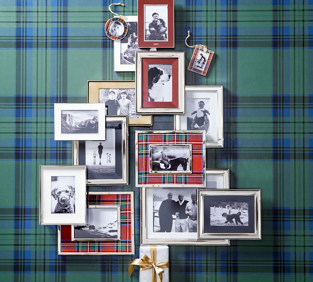 Pottery Barn Stewart Plaid Frames