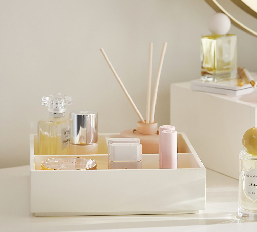 Pottery Barn Stella Stackable Modular Beauty Organizer