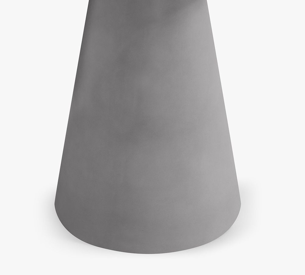 Pottery Barn Pomona Concrete Outdoor Bistro Table (36")