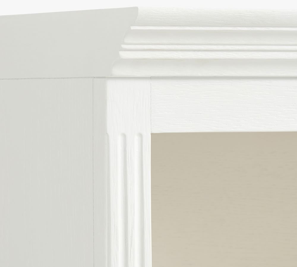 Pottery Barn Livingston Peninsula Desk with Bookcase Suite (35")