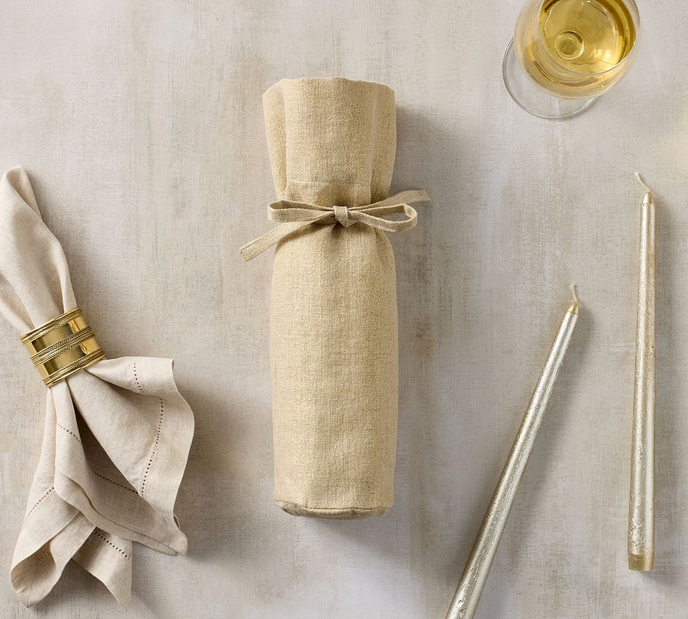 Pottery Barn Holiday Wine Bag Collection