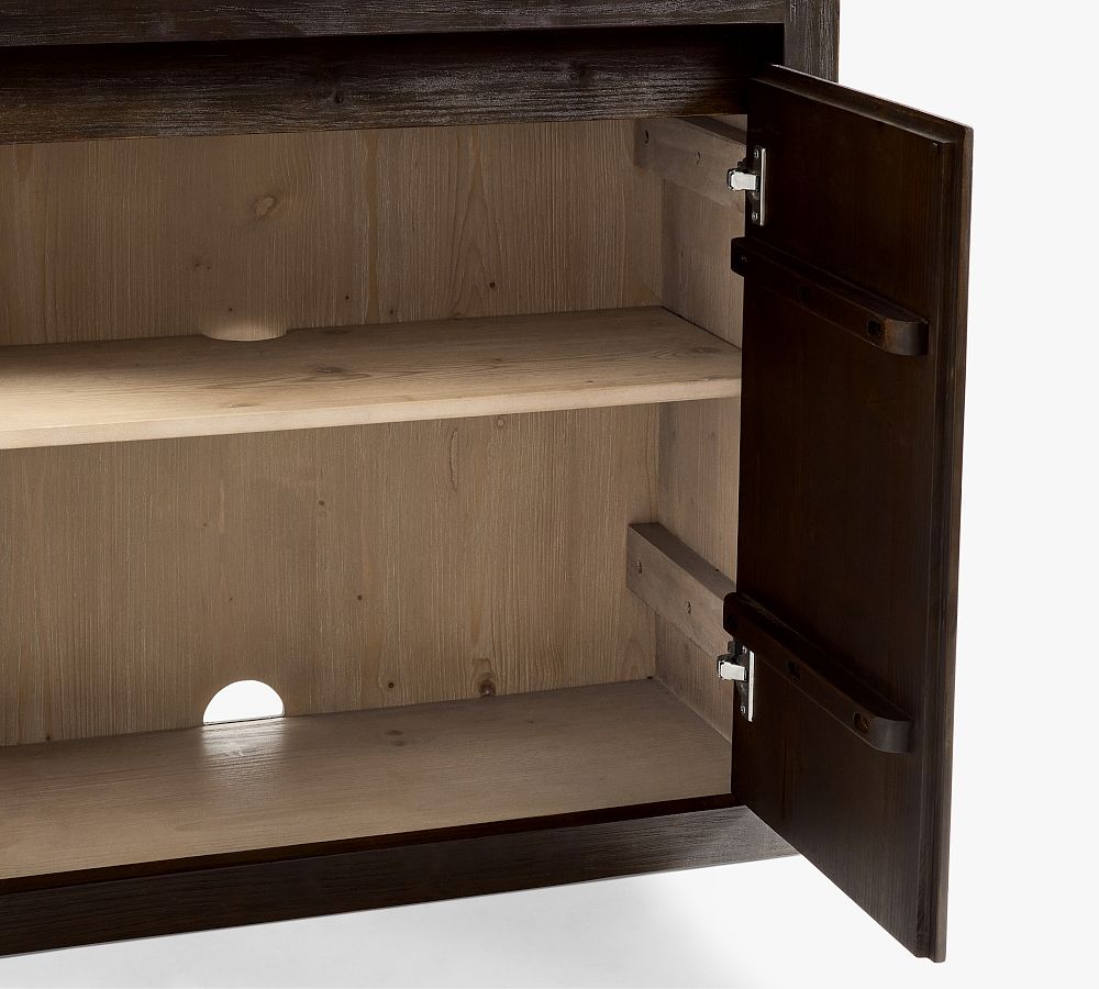 Pottery Barn Folsom Two-Toned Bookcase with Doors (33")
