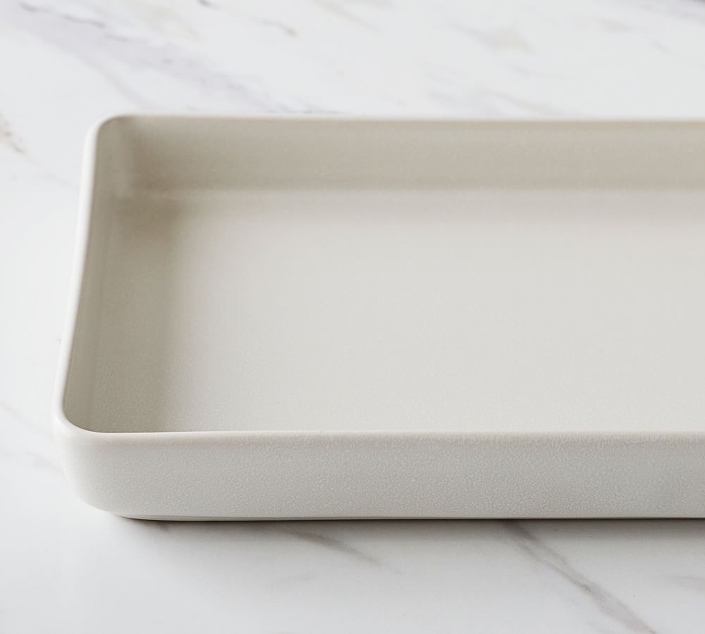 Pottery Barn Mason Glazed Stoneware Bathroom Accessories