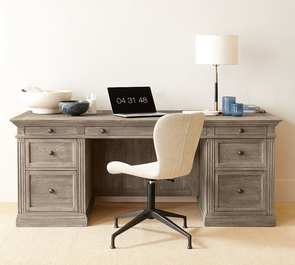 Pottery Barn Livingston Executive Desk (75")