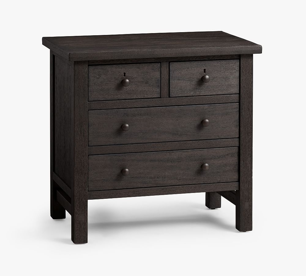 Pottery Barn Farmhouse 4-Drawer Nightstand (28.5")